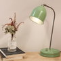 Opviq Lámpara de Mesa de Cuerpo Metálico Verde